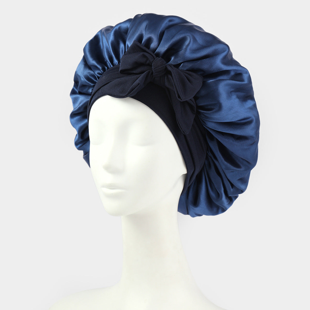 Luvoria Satin Sleep Bonnet for overnight hair protection – view 18