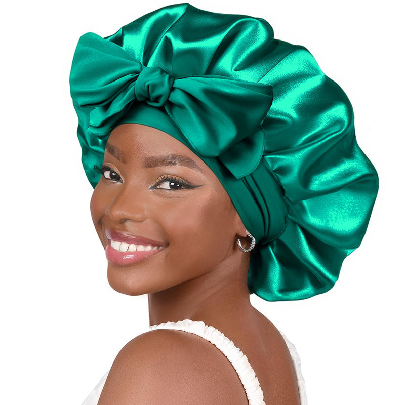 Luvoria Satin Sleep Bonnet for overnight hair protection – view 15