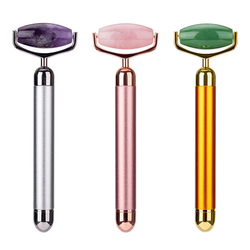 Luvoria Electric Jade Roller, vibrating facial massager
